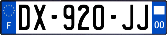 DX-920-JJ