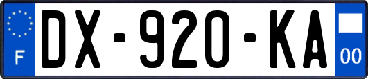 DX-920-KA