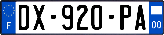 DX-920-PA