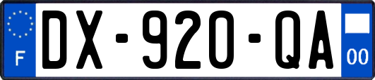 DX-920-QA