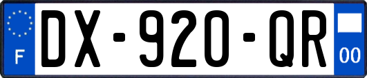 DX-920-QR