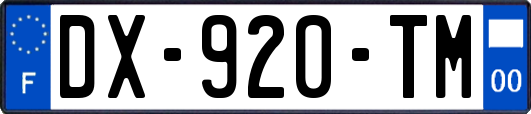 DX-920-TM