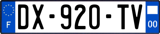 DX-920-TV