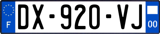 DX-920-VJ