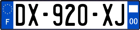 DX-920-XJ