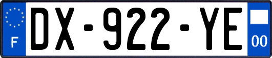 DX-922-YE