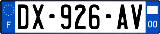 DX-926-AV