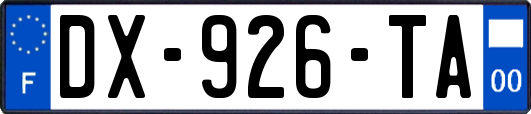 DX-926-TA