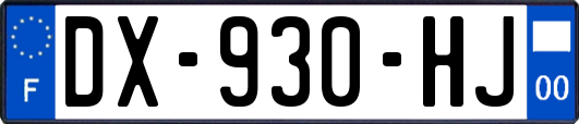 DX-930-HJ