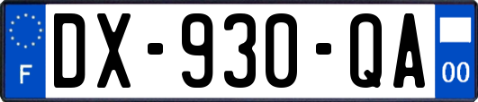 DX-930-QA