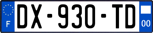 DX-930-TD