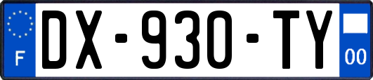 DX-930-TY