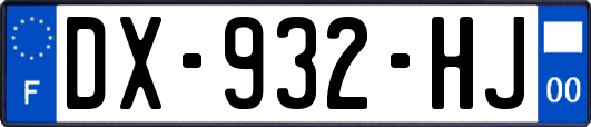 DX-932-HJ
