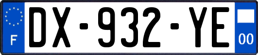 DX-932-YE