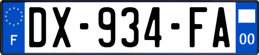 DX-934-FA
