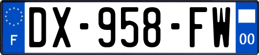 DX-958-FW