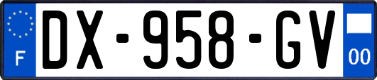 DX-958-GV