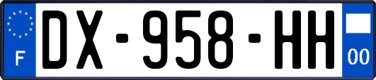 DX-958-HH