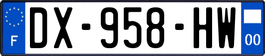 DX-958-HW