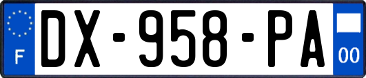 DX-958-PA