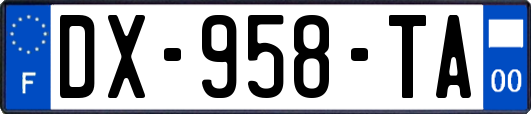DX-958-TA