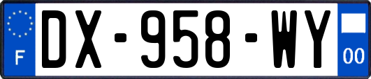 DX-958-WY