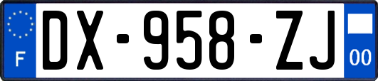 DX-958-ZJ