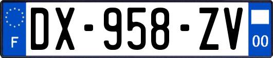 DX-958-ZV