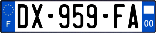 DX-959-FA