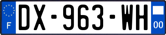 DX-963-WH