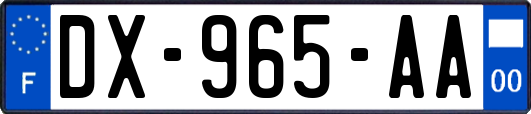 DX-965-AA