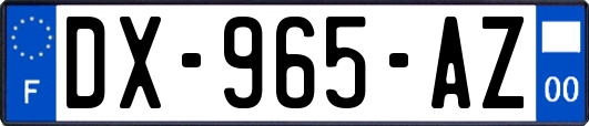 DX-965-AZ