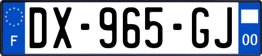 DX-965-GJ