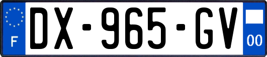 DX-965-GV