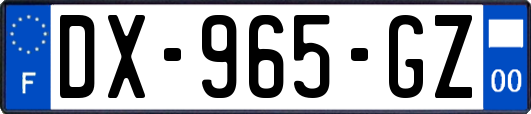 DX-965-GZ