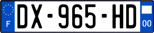 DX-965-HD
