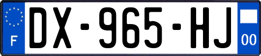 DX-965-HJ