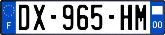 DX-965-HM