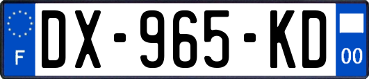 DX-965-KD