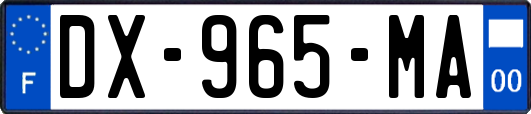 DX-965-MA
