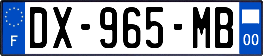 DX-965-MB