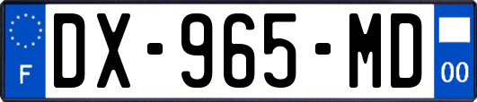 DX-965-MD