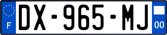 DX-965-MJ