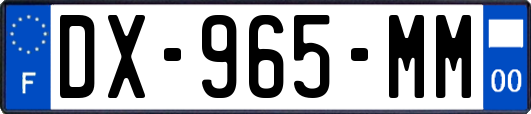 DX-965-MM