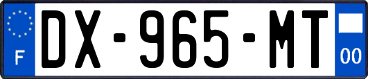 DX-965-MT