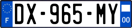 DX-965-MY