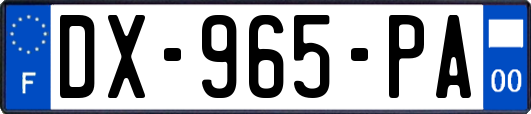 DX-965-PA