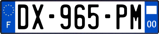 DX-965-PM