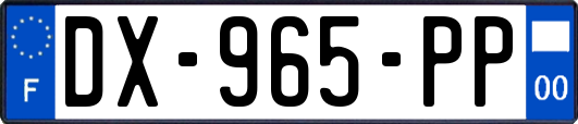 DX-965-PP