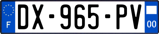 DX-965-PV